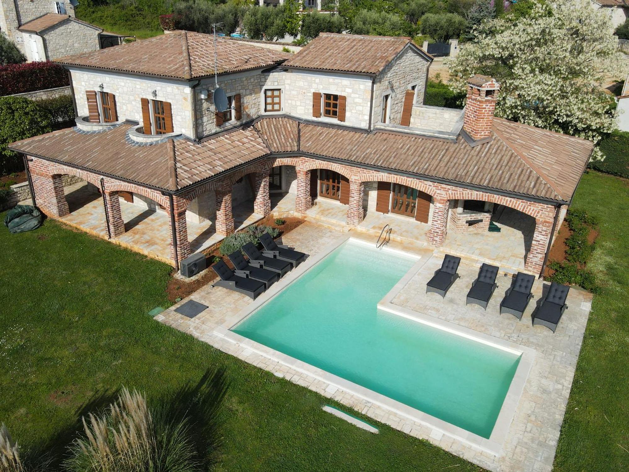Theblueview Villas Near Porec Sveti Lovreč Pazenatički Kültér fotó