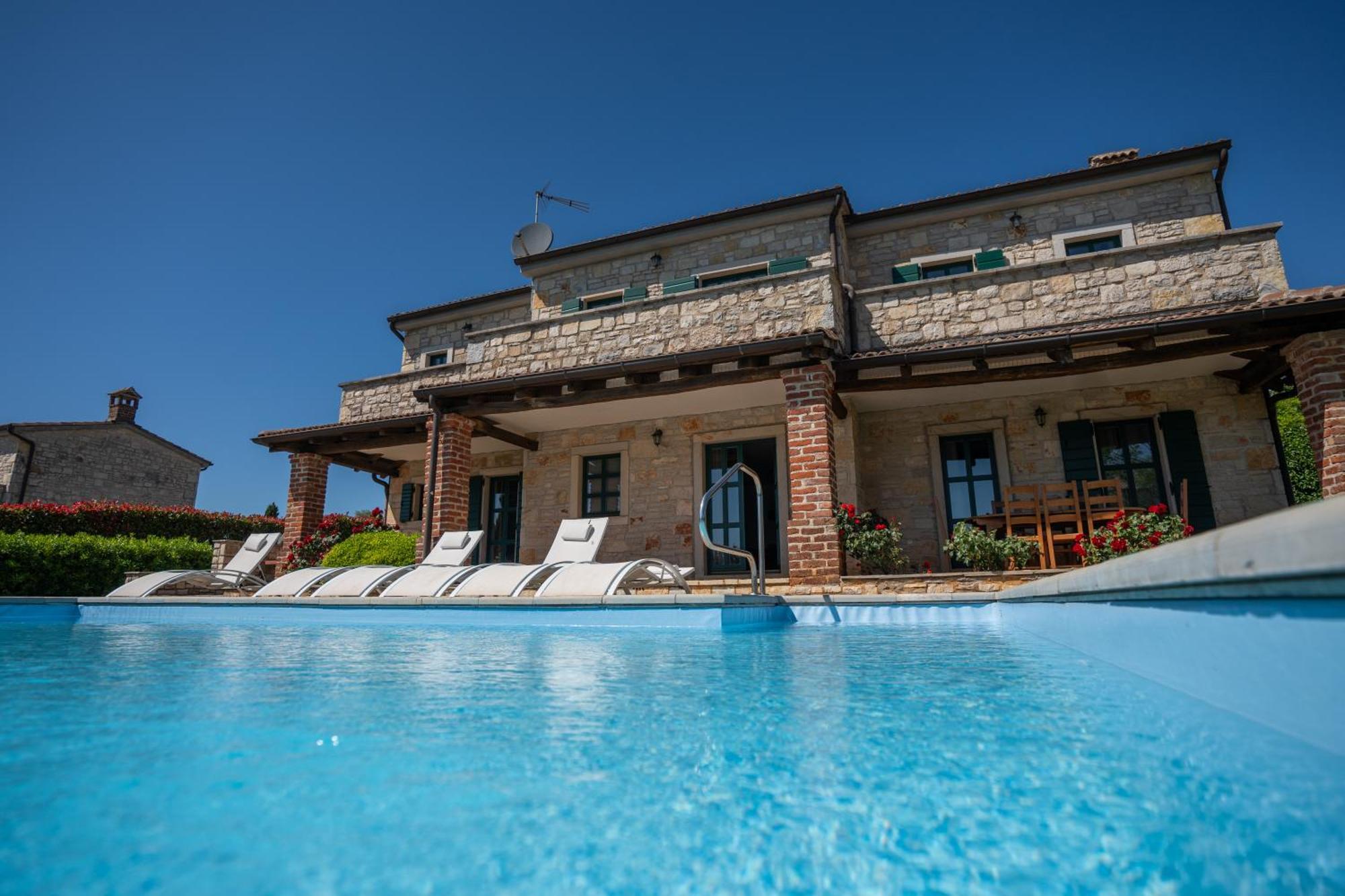 Theblueview Villas Near Porec Sveti Lovreč Pazenatički Kültér fotó