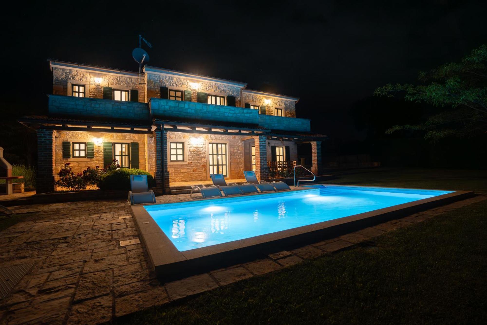 Theblueview Villas Near Porec Sveti Lovreč Pazenatički Kültér fotó
